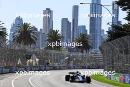 Alexander Albon (THA) Williams Racing FW46. 24.03.2024. Formula 1 World Championship, Rd 3, Australian Grand Prix, Albert Park, Melbourne, Australia, Race Day.