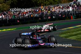 Esteban Ocon (FRA) Alpine F1 Team A524. 24.03.2024. Formula 1 World Championship, Rd 3, Australian Grand Prix, Albert Park, Melbourne, Australia, Race Day.