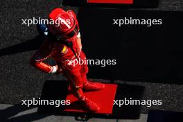Charles Leclerc (MON) Ferrari in parc ferme. 23.03.2024. Formula 1 World Championship, Rd 3, Australian Grand Prix, Albert Park, Melbourne, Australia, Qualifying Day.