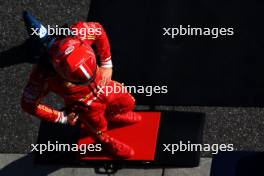 Charles Leclerc (MON) Ferrari in parc ferme. 23.03.2024. Formula 1 World Championship, Rd 3, Australian Grand Prix, Albert Park, Melbourne, Australia, Qualifying Day.