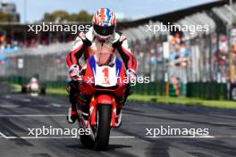 Mick Doohan (AUS) on a Honda 500cc motorbike. 23.03.2024. Formula 1 World Championship, Rd 3, Australian Grand Prix, Albert Park, Melbourne, Australia, Qualifying Day.