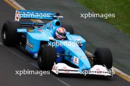 Jack Doohan (AUS), Alpine F1 Team, drives the Benetton B200  23.03.2024. Formula 1 World Championship, Rd 3, Australian Grand Prix, Albert Park, Melbourne, Australia, Qualifying Day.