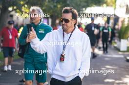 Fernando Alonso (ESP) Aston Martin F1 Team. 21.03.2024. Formula 1 World Championship, Rd 3, Australian Grand Prix, Albert Park, Melbourne, Australia, Preparation Day.