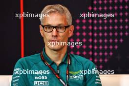 Mike Krack (LUX) Aston Martin F1 Team, Team Principal in the FIA Press Conference. 28.06.2024. Formula 1 World Championship, Rd 11, Austrian Grand Prix, Spielberg, Austria, Sprint Qualifying Day.