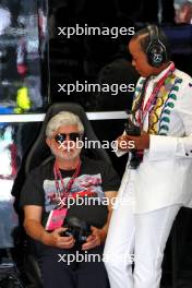 George Lucas (USA) Star Wars Creator and his wife Mellody Hobson (USA). 30.06.2024. Formula 1 World Championship, Rd 11, Austrian Grand Prix, Spielberg, Austria, Race Day.