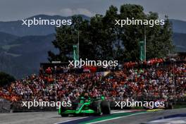 Zhou Guanyu (CHN) Sauber C44. 30.06.2024. Formula 1 World Championship, Rd 11, Austrian Grand Prix, Spielberg, Austria, Race Day.