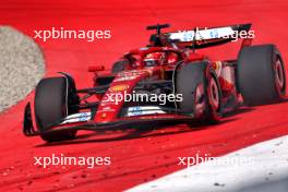 Charles Leclerc (MON) Ferrari SF-24 runs wide in qualifying. 29.06.2024. Formula 1 World Championship, Rd 11, Austrian Grand Prix, Spielberg, Austria, Sprint and Qualifying Day.