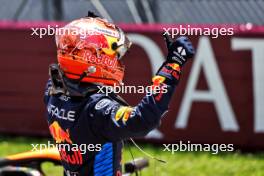 Race winner Max Verstappen (NLD) Red Bull Racing celebrates in Sprint parc ferme. 29.06.2024. Formula 1 World Championship, Rd 11, Austrian Grand Prix, Spielberg, Austria, Sprint and Qualifying Day.