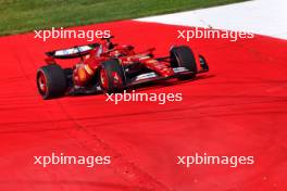Charles Leclerc (MON) Ferrari SF-24 runs wide in qualifying. 29.06.2024. Formula 1 World Championship, Rd 11, Austrian Grand Prix, Spielberg, Austria, Sprint and Qualifying Day.