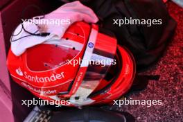 The helmet of Charles Leclerc (MON) Ferrari on the grid. 29.06.2024. Formula 1 World Championship, Rd 11, Austrian Grand Prix, Spielberg, Austria, Sprint and Qualifying Day.