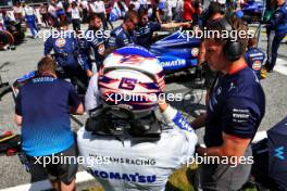 Logan Sargeant (USA) Williams Racing FW46 on the grid. 29.06.2024. Formula 1 World Championship, Rd 11, Austrian Grand Prix, Spielberg, Austria, Sprint and Qualifying Day.
