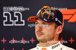 Max Verstappen (NLD) Red Bull Racing in the post Sprint FIA Press Conference. 29.06.2024. Formula 1 World Championship, Rd 11, Austrian Grand Prix, Spielberg, Austria, Sprint and Qualifying Day.