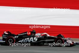 Nico Hulkenberg (GER) Haas VF-24. 29.06.2024. Formula 1 World Championship, Rd 11, Austrian Grand Prix, Spielberg, Austria, Sprint and Qualifying Day.