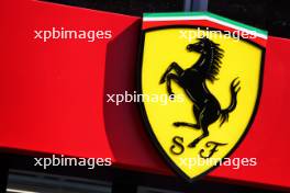 Ferrari logo. 29.06.2024. Formula 1 World Championship, Rd 11, Austrian Grand Prix, Spielberg, Austria, Sprint and Qualifying Day.