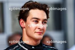 George Russell (GBR) Mercedes AMG F1 in qualifying parc ferme. 29.06.2024. Formula 1 World Championship, Rd 11, Austrian Grand Prix, Spielberg, Austria, Sprint and Qualifying Day.