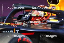 Pole sitter Max Verstappen (NLD) Red Bull Racing RB20 in qualifying parc ferme. 29.06.2024. Formula 1 World Championship, Rd 11, Austrian Grand Prix, Spielberg, Austria, Sprint and Qualifying Day.