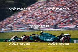 Fernando Alonso (ESP) Aston Martin F1 Team AMR24. 29.06.2024. Formula 1 World Championship, Rd 11, Austrian Grand Prix, Spielberg, Austria, Sprint and Qualifying Day.