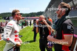 Nico Hulkenberg (GER) Haas F1 Team on the grid. 29.06.2024. Formula 1 World Championship, Rd 11, Austrian Grand Prix, Spielberg, Austria, Sprint and Qualifying Day.