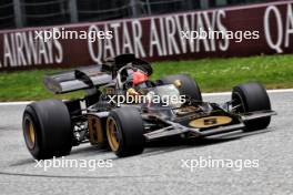Emerson Fittipaldi (BRA) in his Lotus 72. 30.06.2024. Formula 1 World Championship, Rd 11, Austrian Grand Prix, Spielberg, Austria, Race Day.