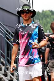 Pierre Gasly (FRA) Alpine F1 Team. 30.06.2024. Formula 1 World Championship, Rd 11, Austrian Grand Prix, Spielberg, Austria, Race Day.