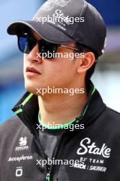 Zhou Guanyu (CHN) Sauber. 27.06.2024. Formula 1 World Championship, Rd 11, Austrian Grand Prix, Spielberg, Austria, Preparation Day.