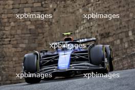 Franco Colapinto (ARG) Williams Racing FW46. 13.09.2024. Formula 1 World Championship, Rd 17, Azerbaijan Grand Prix, Baku Street Circuit, Azerbaijan, Practice Day.