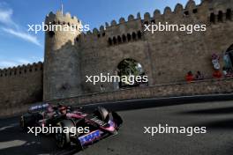 Esteban Ocon (FRA) Alpine F1 Team A524. 13.09.2024. Formula 1 World Championship, Rd 17, Azerbaijan Grand Prix, Baku Street Circuit, Azerbaijan, Practice Day.