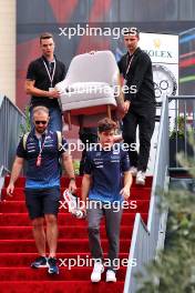 Franco Colapinto (ARG) Williams Racing. 13.09.2024. Formula 1 World Championship, Rd 17, Azerbaijan Grand Prix, Baku Street Circuit, Azerbaijan, Practice Day.