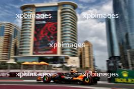 Oscar Piastri (AUS) McLaren MCL38. 13.09.2024. Formula 1 World Championship, Rd 17, Azerbaijan Grand Prix, Baku Street Circuit, Azerbaijan, Practice Day.