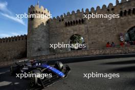 Alexander Albon (THA) Williams Racing FW46. 13.09.2024. Formula 1 World Championship, Rd 17, Azerbaijan Grand Prix, Baku Street Circuit, Azerbaijan, Practice Day.