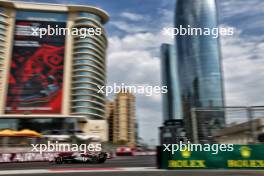 Oliver Bearman (GBR) Haas VF-24. 13.09.2024. Formula 1 World Championship, Rd 17, Azerbaijan Grand Prix, Baku Street Circuit, Azerbaijan, Practice Day.