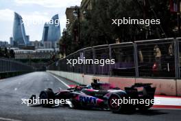 Pierre Gasly (FRA) Alpine F1 Team A524. 13.09.2024. Formula 1 World Championship, Rd 17, Azerbaijan Grand Prix, Baku Street Circuit, Azerbaijan, Practice Day.