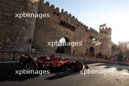 Carlos Sainz Jr (ESP) Ferrari SF-24. 13.09.2024. Formula 1 World Championship, Rd 17, Azerbaijan Grand Prix, Baku Street Circuit, Azerbaijan, Practice Day.