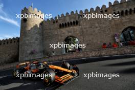 Oscar Piastri (AUS) McLaren MCL38. 13.09.2024. Formula 1 World Championship, Rd 17, Azerbaijan Grand Prix, Baku Street Circuit, Azerbaijan, Practice Day.