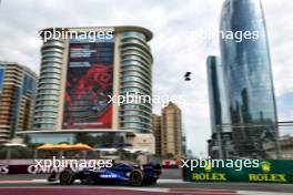 Alexander Albon (THA) Williams Racing FW46. 13.09.2024. Formula 1 World Championship, Rd 17, Azerbaijan Grand Prix, Baku Street Circuit, Azerbaijan, Practice Day.