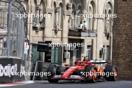 Carlos Sainz Jr (ESP) Ferrari SF-24. 13.09.2024. Formula 1 World Championship, Rd 17, Azerbaijan Grand Prix, Baku Street Circuit, Azerbaijan, Practice Day.