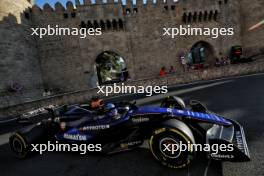 Alexander Albon (THA) Williams Racing FW46. 13.09.2024. Formula 1 World Championship, Rd 17, Azerbaijan Grand Prix, Baku Street Circuit, Azerbaijan, Practice Day.