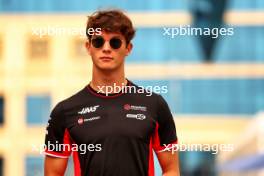 Oliver Bearman (GBR) Haas F1 Team. 13.09.2024. Formula 1 World Championship, Rd 17, Azerbaijan Grand Prix, Baku Street Circuit, Azerbaijan, Practice Day.