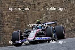 Pierre Gasly (FRA) Alpine F1 Team A524. 13.09.2024. Formula 1 World Championship, Rd 17, Azerbaijan Grand Prix, Baku Street Circuit, Azerbaijan, Practice Day.