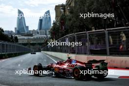 Carlos Sainz Jr (ESP) Ferrari SF-24. 13.09.2024. Formula 1 World Championship, Rd 17, Azerbaijan Grand Prix, Baku Street Circuit, Azerbaijan, Practice Day.