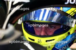 Fernando Alonso (ESP) Aston Martin F1 Team AMR24. 13.09.2024. Formula 1 World Championship, Rd 17, Azerbaijan Grand Prix, Baku Street Circuit, Azerbaijan, Practice Day.