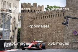 Carlos Sainz Jr (ESP) Ferrari SF-24. 13.09.2024. Formula 1 World Championship, Rd 17, Azerbaijan Grand Prix, Baku Street Circuit, Azerbaijan, Practice Day.