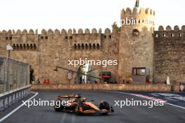 Oscar Piastri (AUS) McLaren MCL38. 13.09.2024. Formula 1 World Championship, Rd 17, Azerbaijan Grand Prix, Baku Street Circuit, Azerbaijan, Practice Day.