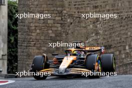 Oscar Piastri (AUS) McLaren MCL38. 13.09.2024. Formula 1 World Championship, Rd 17, Azerbaijan Grand Prix, Baku Street Circuit, Azerbaijan, Practice Day.