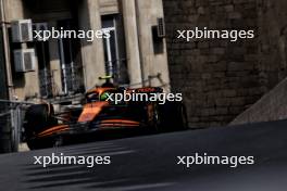 Lando Norris (GBR) McLaren MCL38. 13.09.2024. Formula 1 World Championship, Rd 17, Azerbaijan Grand Prix, Baku Street Circuit, Azerbaijan, Practice Day.