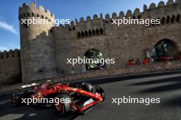 Carlos Sainz Jr (ESP) Ferrari SF-24. 13.09.2024. Formula 1 World Championship, Rd 17, Azerbaijan Grand Prix, Baku Street Circuit, Azerbaijan, Practice Day.