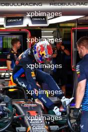 Max Verstappen (NLD) Red Bull Racing RB20. 13.09.2024. Formula 1 World Championship, Rd 17, Azerbaijan Grand Prix, Baku Street Circuit, Azerbaijan, Practice Day.