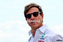 Toto Wolff (GER) Mercedes AMG F1 Shareholder and Executive Director. 13.09.2024. Formula 1 World Championship, Rd 17, Azerbaijan Grand Prix, Baku Street Circuit, Azerbaijan, Practice Day.