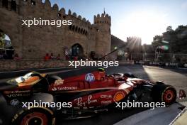 Carlos Sainz Jr (ESP) Ferrari SF-24. 13.09.2024. Formula 1 World Championship, Rd 17, Azerbaijan Grand Prix, Baku Street Circuit, Azerbaijan, Practice Day.