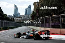 Lando Norris (GBR) McLaren MCL38. 13.09.2024. Formula 1 World Championship, Rd 17, Azerbaijan Grand Prix, Baku Street Circuit, Azerbaijan, Practice Day.